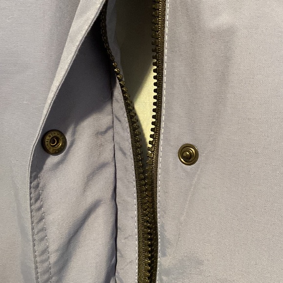 Eddie Bauer blue hooded lightweight jacket size medium - Picture 3 of 8